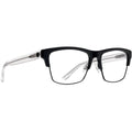 Spy Weston 5050 55 Eyeglasses  Matte Black Gloss Crystal Medium
