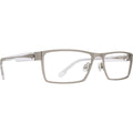 Spy Nelson 57 Eyeglasses  Matte Silver Crystal One Size
