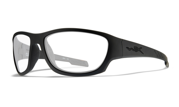 Wiley X WX CLIMB Oval Sunglasses  Matte Black 66-17-127