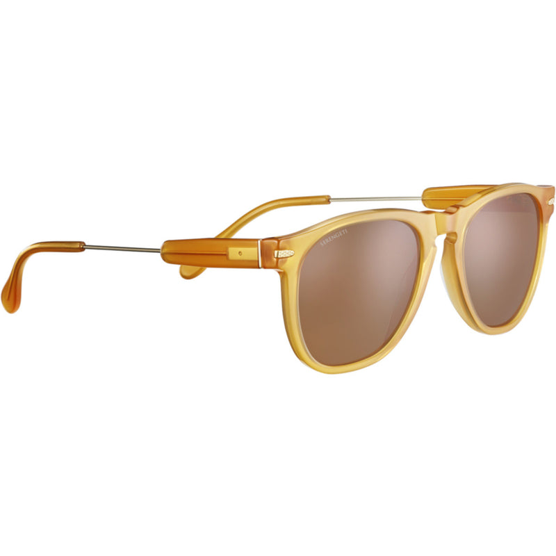Serengeti Amboy Sunglasses  Honey Shiny Medium-Large