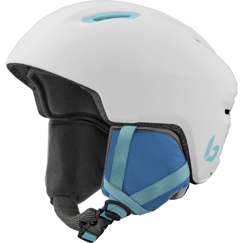 Bolle Atmos Youth SNOW HELMET  White Blue Matte Small S 52-55