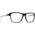 Spy Brody 58 Eyeglasses  Matte Black Gloss Crystal Medium