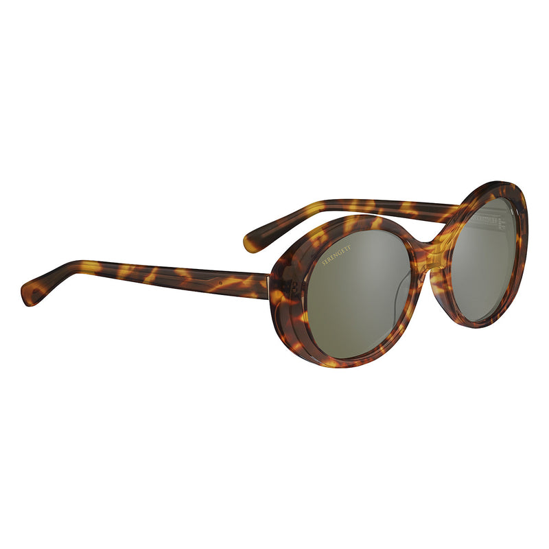 Serengeti Bacall Sunglasses  Shiny Tortoise Havana Medium