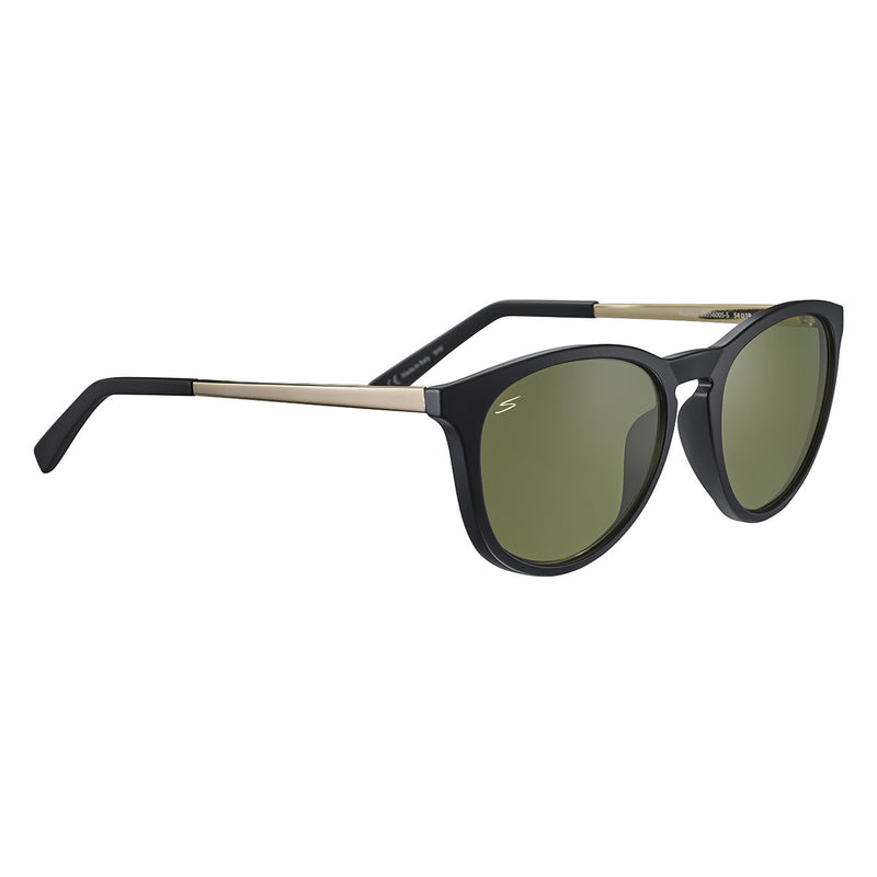 Serengeti Brawley Sunglasses  Matte Black Medium