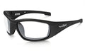 Wiley X WX BOSS Oval Sunglasses  Matte Black 68-18-125