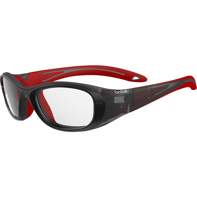 Bolle Coverage Sunglasses  Black Red Matte Small