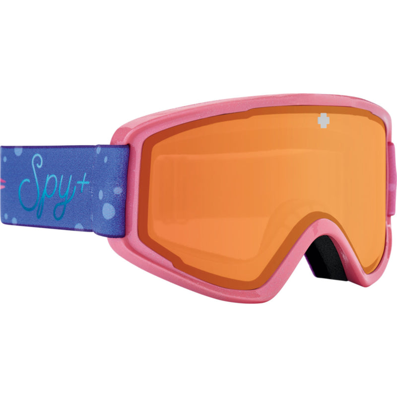Spy Crusher Elite Jr Goggles  Gloss Pink Glitter Small