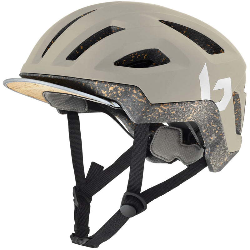 Bolle Eco React Cycling Helmet  Oatmeal Matte Small, Medium, Large M 55-59