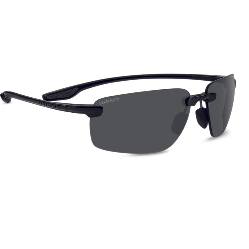 Serengeti Erice Sunglasses  Black Shiny Medium-Large
