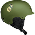 Spy Galactic MIPS SNOW HELMETS  Olive Graphic Alien Matte Small S 54-56