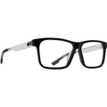 Spy Justice 57 Eyeglasses  Matte Black Gloss Crystal Medium