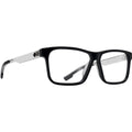 Spy Justice 59 Eyeglasses  Matte Black Gloss Crystal Medium, Large-Extra Large