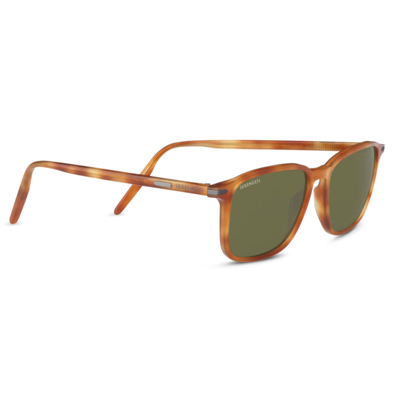 Serengeti Lenwood Sunglasses  Caramel Shiny Medium, Extra Large