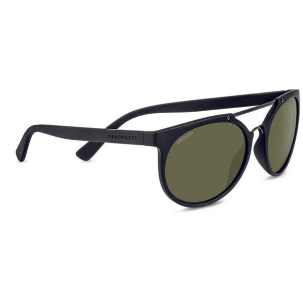 Serengeti Lerici Sunglasses  Black Black Matte Medium