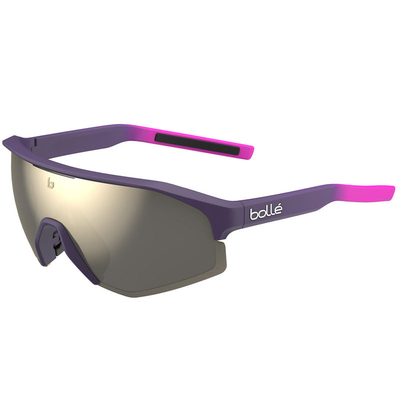 Bolle Lightshifter Sunglasses  Burgundy Pink Matte Small, Medium