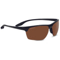 Serengeti Linosa Sunglasses  Shiny Black Extra Large
