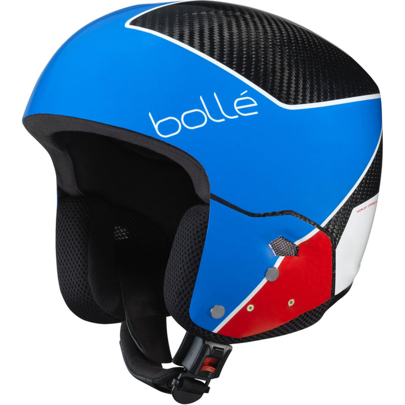 Bolle Medalist Carbon Pro SNOW HELMET  Race Blue Shiny Small-Medium S-M 53-56