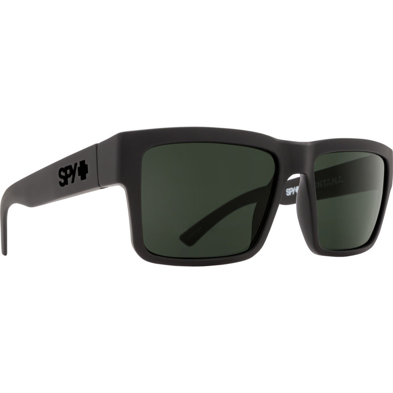 Spy Montana Sunglasses  Black Soft Matte Medium-Large, Large
