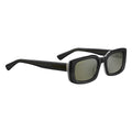 Serengeti Nicholson Sunglasses  Shiny Black Transparent Layer Medium