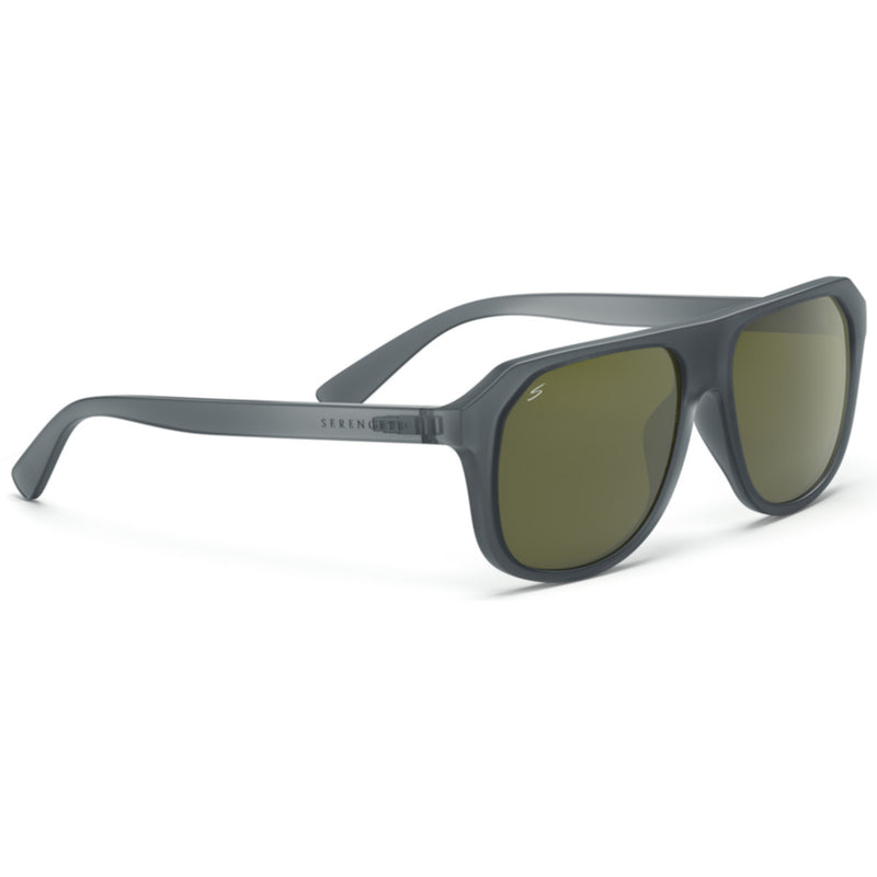 Serengeti Oatman Sunglasses  Rubberised Grey Medium
