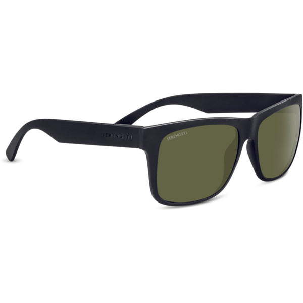Serengeti Positano Sunglasses  Black Matte Medium-Large