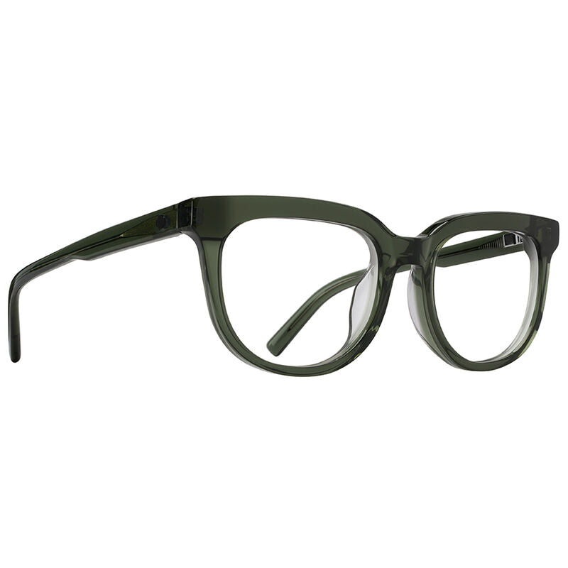 Spy Bewilder Optical 53 Eyeglasses  Translucent Sage Green One Size