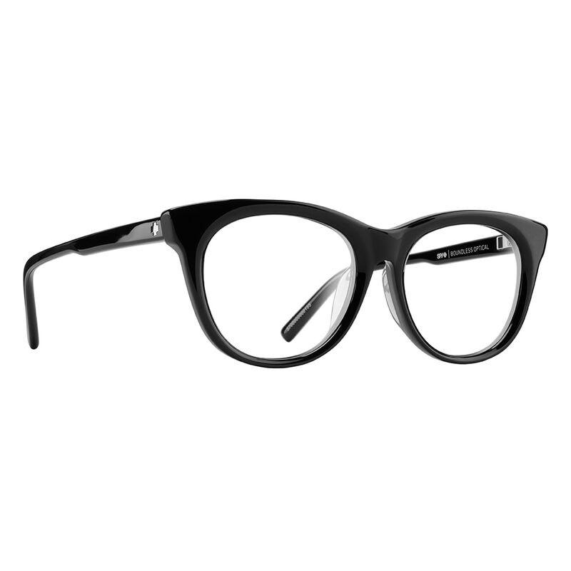 Spy Boundless Optical 55 Eyeglasses  Black Medium large