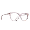 Spy Boundless Optical 55 Eyeglasses  Soft Translucent Blush Medium large