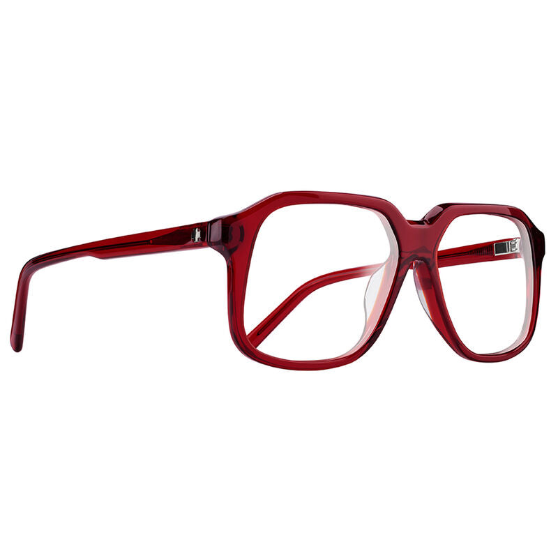 Spy Hot Spot Optical 56 Eyeglasses  Translucent Brick One Size
