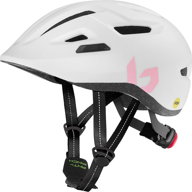 Bolle Stance Jr Mips Cycling Helmet  White Pearl Small S 51-55