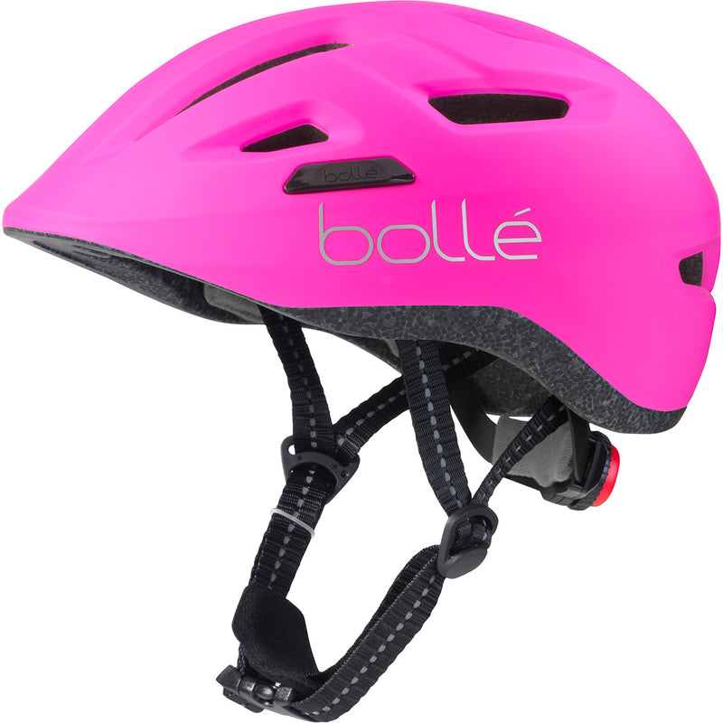 Bolle Stance Junior Cycling Helmet  Hi Vis Pink Matte Extra Small XS 47-51