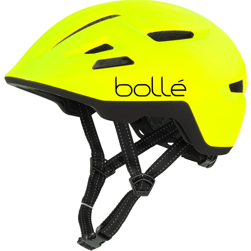 Bolle Stance Cycling Helmet  Hi Vis Yellow Matte Small S 52-55
