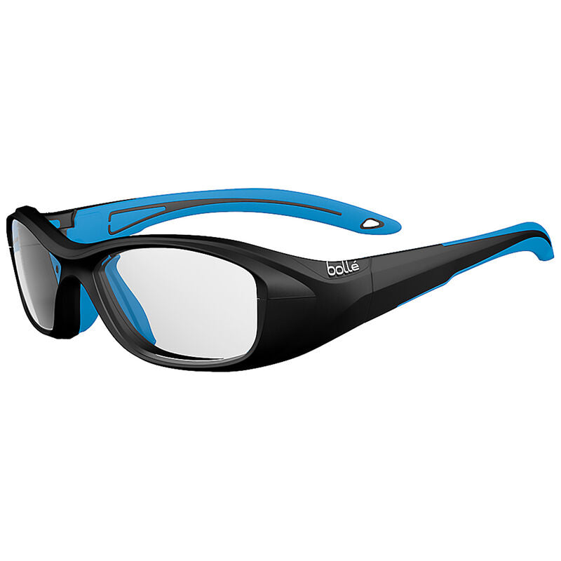 Bolle Swag Sunglasses  Black Electric Blue Matte Small
