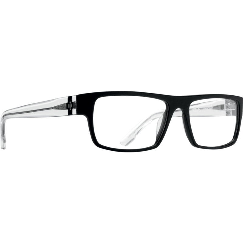 Spy Vaughn 54 Eyeglasses  Matte Black Gloss Crystal 54-16-135mm