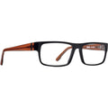 Spy Vaughn 56 Eyeglasses  Matte Black Trans Sepia 56-17-150mm