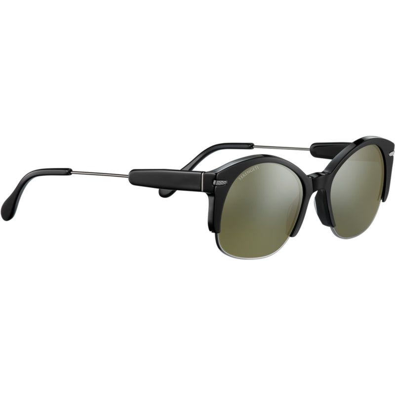 Serengeti Vinita Sunglasses  Black Small-Medium