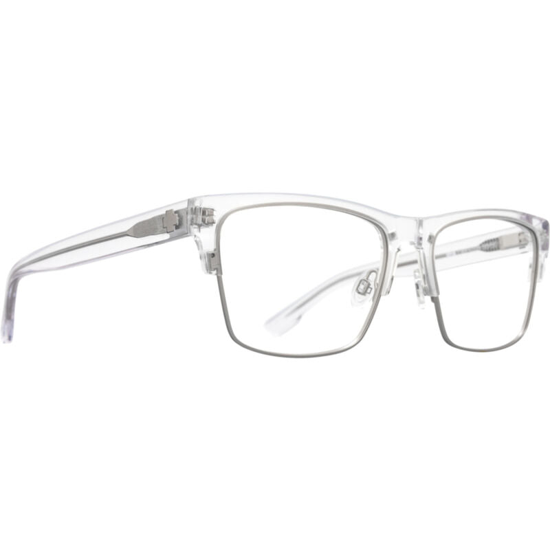 Spy Weston 5050 55 Eyeglasses  Crystal Silver Matte Medium
