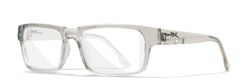 Wiley X WX PROFILE Full Rim Eyeglasses  Crystal Light Grey 54-17-140