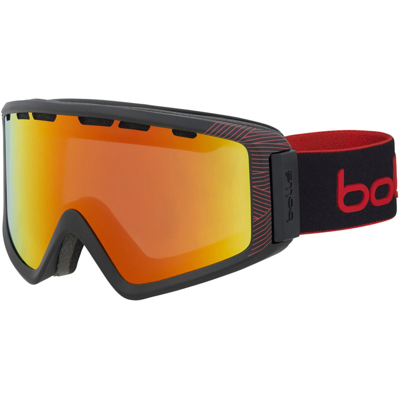 Bolle Z5 OTG GOGGLES  Matte Black & Red One Size