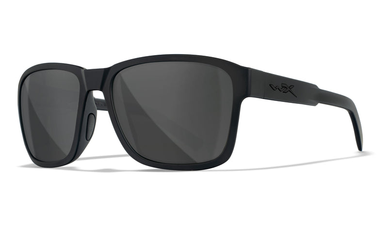 Wiley X WX TREK Oval Sunglasses  Matte Black 57-17-140