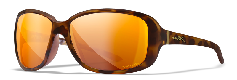 Wiley X WX AFFINITY Oval Sunglasses  Matte Demi 61-14-125