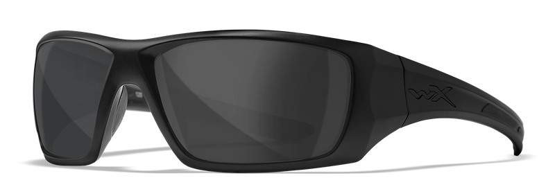 Wiley X WX NASH Oval Sunglasses  Matte Black 64-15-125