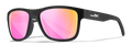 Wiley X WX OVATION Oval Sunglasses  Matte Black 56-18-140