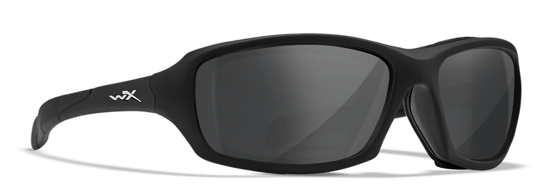 Wiley X WX SLEEK Oval Sunglasses  Matte Black 60-14-121