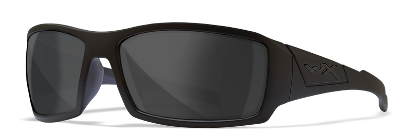 Wiley X WX TWISTED Oval Sunglasses  Matte Black 65-17-125