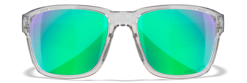 Wiley X WX TREK Oval Sunglasses  Gloss Crystal Light Grey 57-17-140
